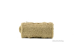 Marc Jacobs The Teddy Mini Beige Sherpa Tote Bag